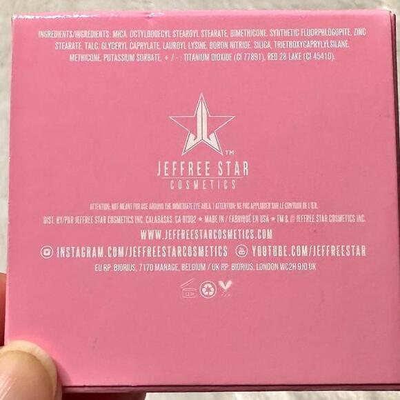 NIB Jeffree Star Pressed Pigment Artistry Single Cotton Candy 1.5g - Picture 3 of 6